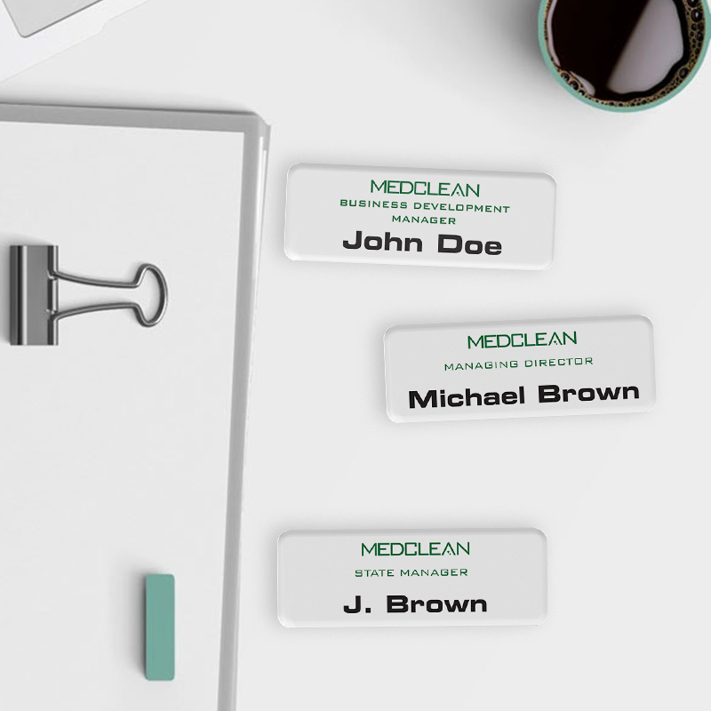 Benefits of name badges in the workplace