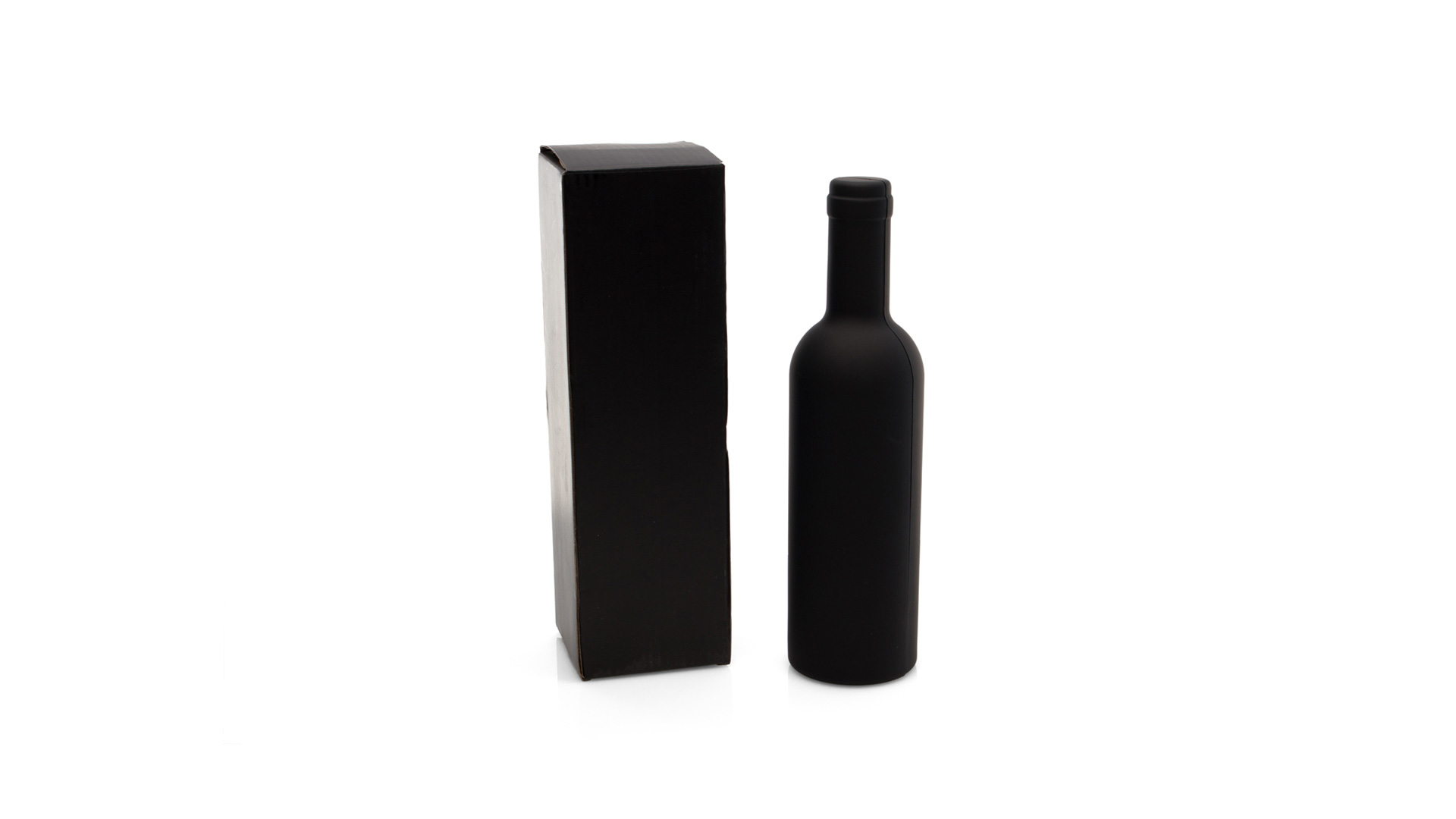 Wine Set in a shape of a wine bottle (case) set of 3 Sarap Custom Wizard