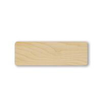 Maple Wood Name Badges