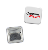 Square Button Badges