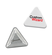 Order Custom Triangle Button Badges Online