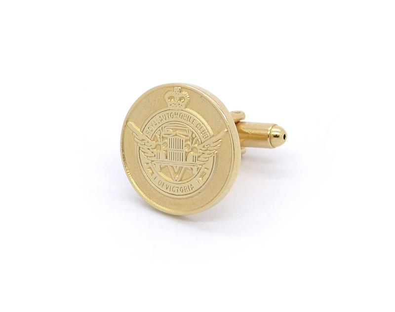 Sample Cufflink with Gold Plating