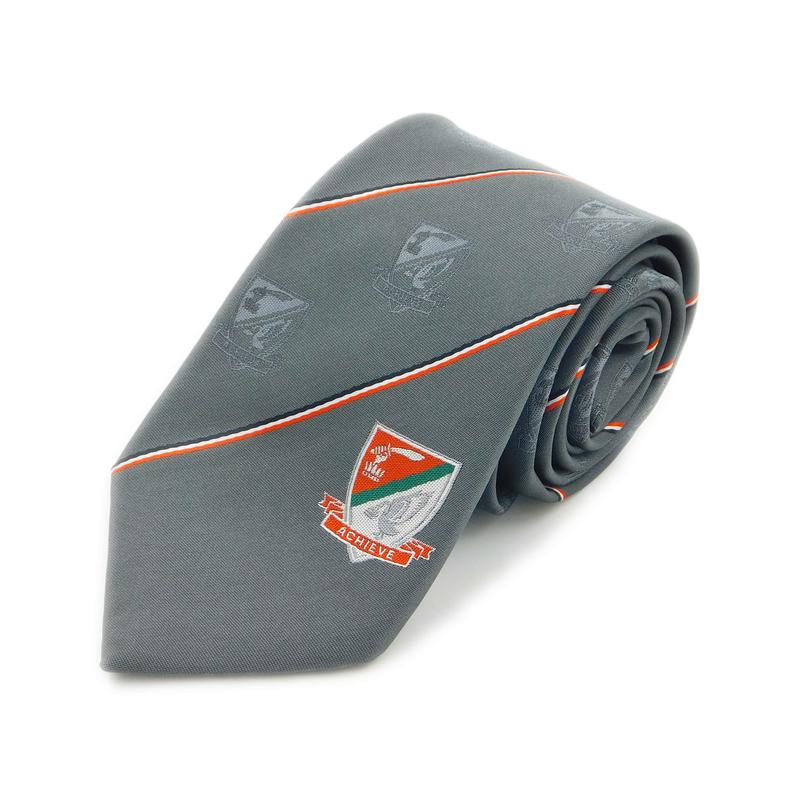 Uniform based tie, durable and hard-wearing. Generally used for school, club and uniform ties.