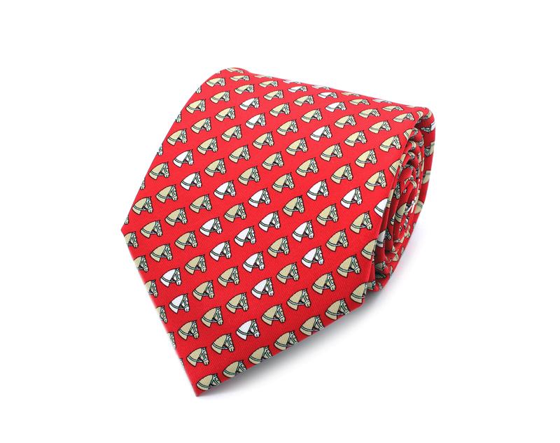 Printed: Allows for gradient and intricate designs to be represented on a tie.