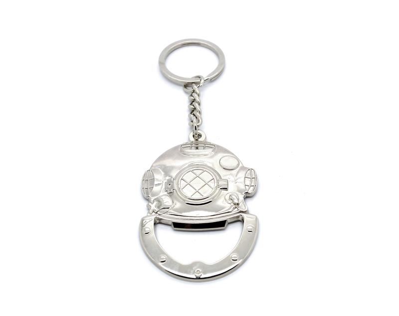 Sample Keyring with Silver Plating